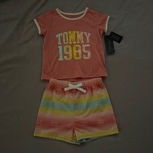 Tommy Hilfiger 4T Pajama Shorts Set